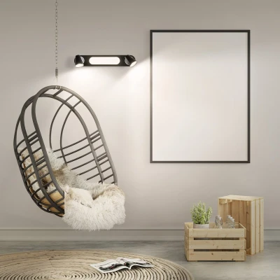 Afbeelding van LEDVANCE LED plafondlamp Neptune, 2 spots, zwart