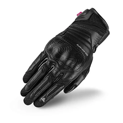 Afbeelding van SHIMA RUSH Lady motorhandschoenen voor dames ademend, versterkt, stad, zomer, touchscreen met afdichtingsbescherming, schokdemper, pols en vinger (zwart, S)