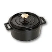 Afbeelding van Staub Cocotte , Rond 12 Cm Zwart