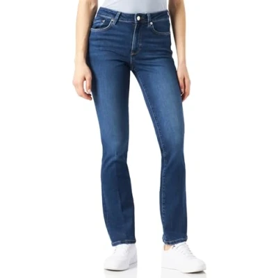 Afbeelding van s.Oliver Bootcut jeans, Dames, Maat: 48x32, Tiefblau