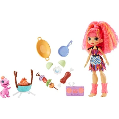 Afbeelding van Enchantimals Cave Club Wild About BBQs with Emberly