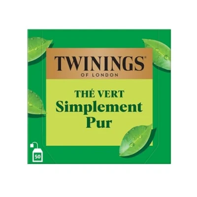 Afbeelding van Twinings Groene Thee Doosje met 50 theezakjes