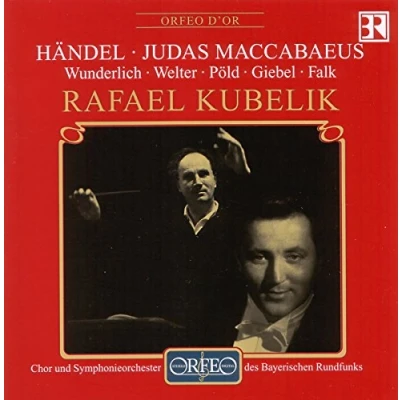 Afbeelding van Chor Und Symphonieorchester des Bayerischen Rundfunks, Rafael Kubilik Händel: Judas Maccabaeus (2 CD)