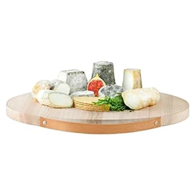 Afbeelding van L.S.A. Utility Serveerplank ø 45 cm Brown / Porcelain