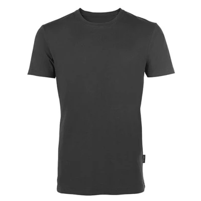 Afbeelding van Herenshirt &#039;Luxury Roundneck Tee&#039; met korte mouwen Dark Grey S