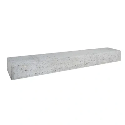 Afbeelding van 2 stuks! Betonbiels grijs 12x20x120 cm Gardenlux
