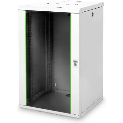 Afbeelding van Digitus DN 19 20U 6/6 19inch wandkast (b x h d) 600 998 mm 20 HE Grijs wit (RAL 7035)