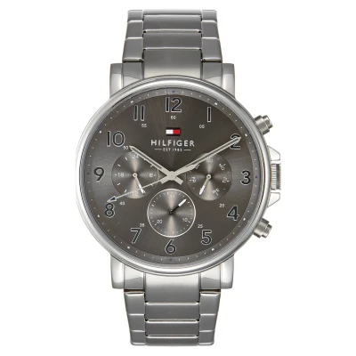 Afbeelding van Tommy Hilfiger Daniel Horloge silvercoloured, Heren, Maat: One Size, Silver coloured