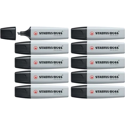 Afbeelding van Markeerstift STABILO BOSS Original 70/194 pastel mistig grijs
