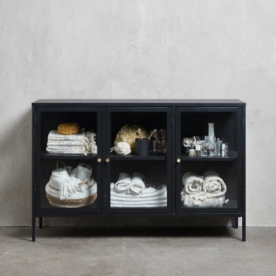Afbeelding van Ragnar dressoir 130 cm zwart