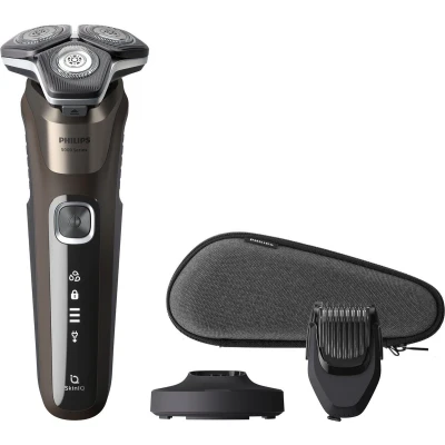 Afbeelding van Philips Series 5000 S5886/38 Elektrische Scheerapparaat SkinIQ Technologie Wet &amp; Dry 360 Flexibele Scheerkoppen