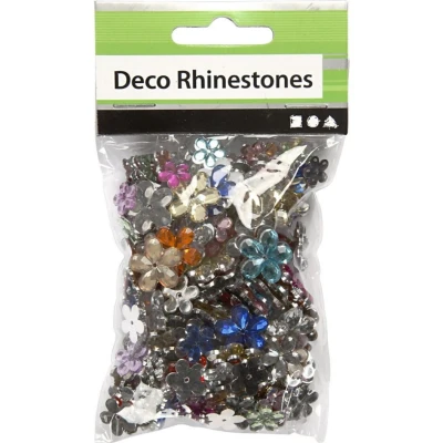 Afbeelding van Creative Strasstenen Bloemen 6x10x14mm 252 Stuks