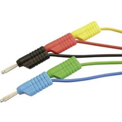 Afbeelding van VOLTCRAFT MS 4250S Meetsnoerenset Banaanstekker 4 mm 1.00 m Rood, Zwart, Blauw, Groen, Geel 1 stuk(s)