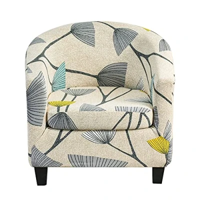 Afbeelding van Beschermhoes voor cabrioletstoel, 2 stuks, kuipstoelhoes, met kussensloop Tullsta fauteuil