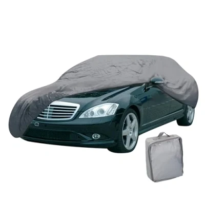 Image de Dunlop Housse de voiture XL 534 x 178 120 cm Gris