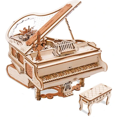Afbeelding van Robotime ROKR Magic Piano AMK81 DIY miniatuur Bouwpakket Knutselen