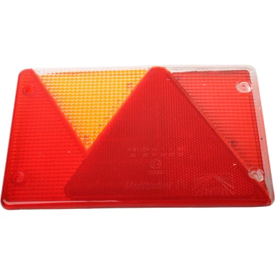 Afbeelding van Lampglas Aspöck Multipoint IV links Aspock Achterlichtglazen BouwmanAanhangwagens.nl