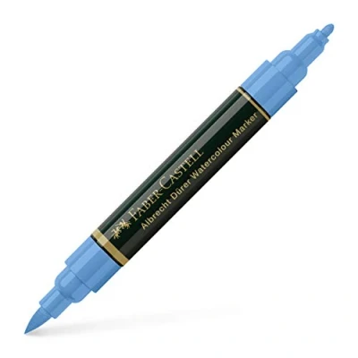 Afbeelding van Faber Castell 160420 Doos met 4 aquarelmarkers A. Dürer 120 overzees blauw