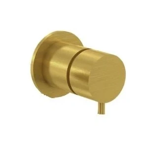 Afbeelding van Waterevolution Flow inbouw stopkraan Geborsteld Messing T143EBLE
