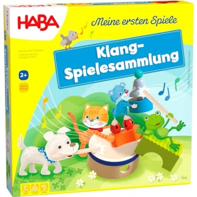Afbeelding van HABA Meine Ersten Spiele Klangspielsammlung Houten speelgoed voor kinderen, Maat: One Size, Mehrfarbig