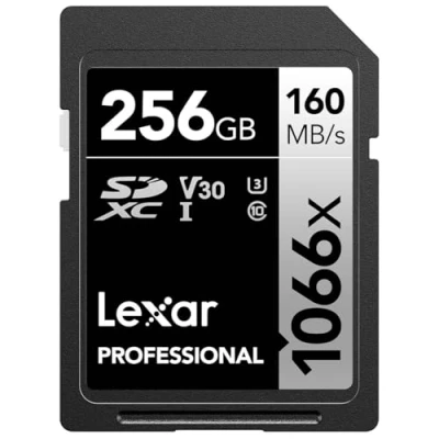 Afbeelding van Lexar Professional 1066x SILVER 256GB SDXC
