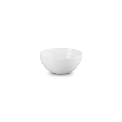 Afbeelding van Le Creuset Snackschaaltje 0,33l Wit Aardewerk