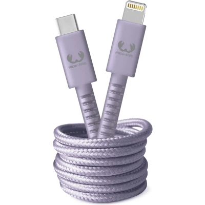 Afbeelding van Fresh N Rebel Usb c / Lightning kabel 2 M Dreamy Lilac (2clc200dl)
