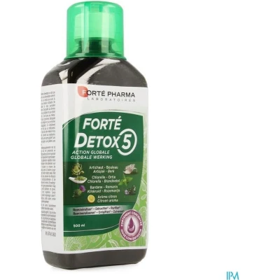 Afbeelding van Forte Detox 5 Fl. 500ml
