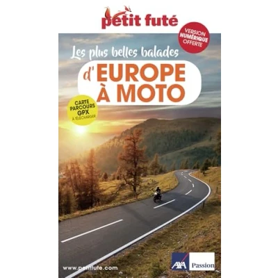 Afbeelding van EUROPE A MOTO 2025 PETIT FUTE CITY GUIDE