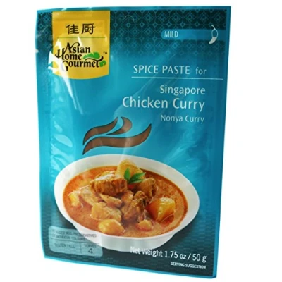 Afbeelding van Asian Home Gourmet Nonya kip curry kruidenpasta 50 g