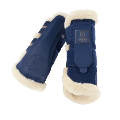 Image de Eskadron Dressage Boots Heritage Mesh Faux Fur True Bleu