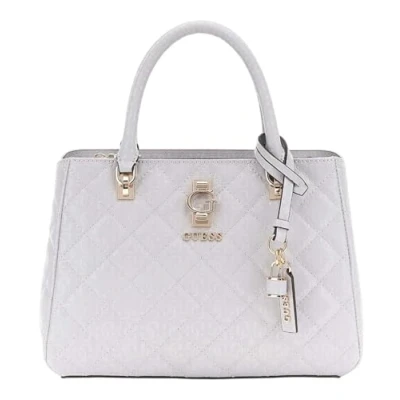 Afbeelding van GUESS Schoudertas Handtas Adelard Dome Satchel Lavendar Grey Paars
