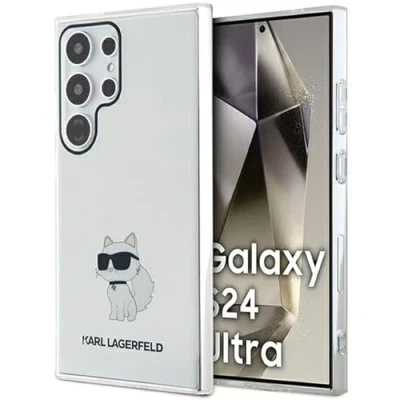 Afbeelding van Karl Lagerfeld IML Choupette hoesje voor Samsung Galaxy S24 Ultra transparant