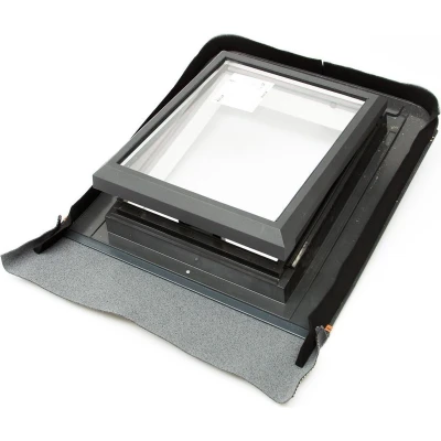 Afbeelding van Ubbink Purilan Euro Dakraam Universeel Ubiflex HR++ grijs 440x550 mm