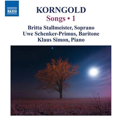 Afbeelding van Britta Stallmeister, Uwe Schenker Primus, Klaus Simon Korngold: Complete Songs Vol 1 (CD)