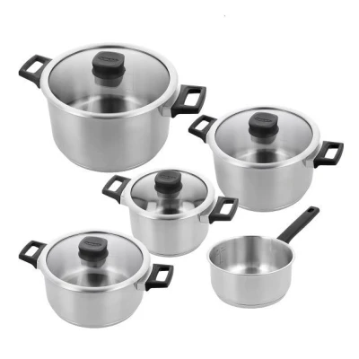 Afbeelding van Demeyere Comfort 3 Pannenset 5 delig