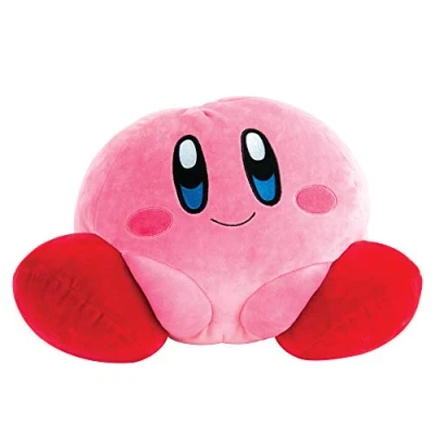 Afbeelding van Super Mario Mega Kirby pluchen knuffel Club Mocchi