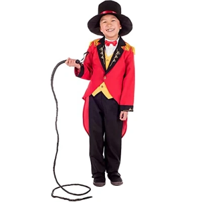 Afbeelding van Fun Shack circuskostuum voor kinderen, loyaal kostuum carnaval, maat L