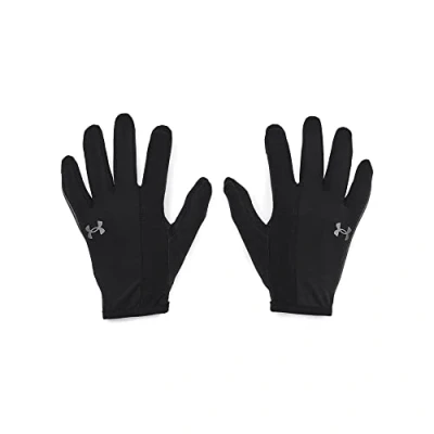 Afbeelding van Under Armour FULL Finger Storm RUN Liner Handschoenen black, Heren, Maat: Medium, Black