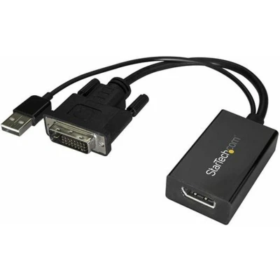 Afbeelding van Adapter DisplayPort naar DVI Startech DVI2DP2 Zwart