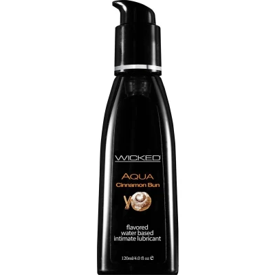 Afbeelding van Wicked Aqua Kaneelbroodje Glijmiddel waterbasis 120 ml