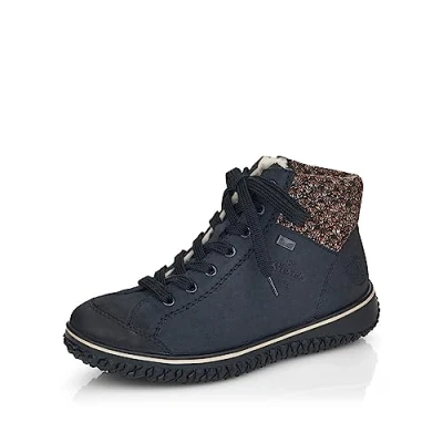 Afbeelding van Rieker Y0775 dameslaarzen &amp; enkellaarzen, Blauw