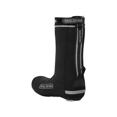 Afbeelding van Sealskinz Hempton fietsoverschoenen met gesloten zool Black Unisex maat S