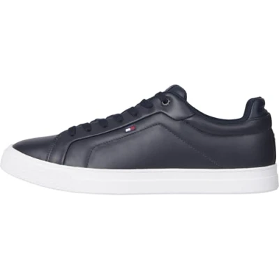 Afbeelding van Tommy Hilfiger ICON Court FLAG Sneakers laag, Heren, Maat: 40, Desert sky Leer