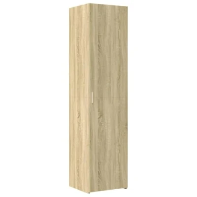 Image de vidaXL Buffet haut chêne sonoma 45x42,5x185 cm bois d&#039;ingénierie3281450