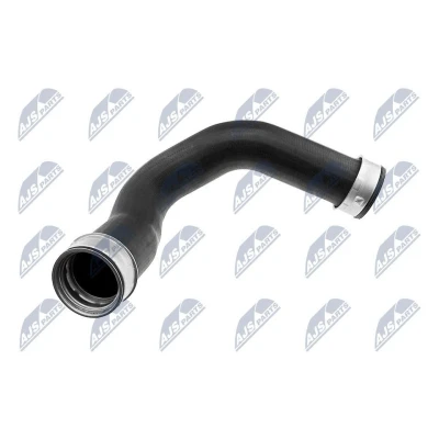 Afbeelding van NTY GPP VW 042 Laadluchtslang Rubber met voering van stof VOLKSWAGEN: Transporter 5, 5 Bus, Multivan (7HM