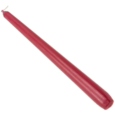 Afbeelding van Papstar 50 kaarsen Ø 2,2 cm x 25 / bordeaux. Autonomie: 7 uur