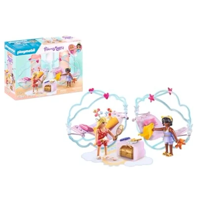 Image de Playmobil Princess Magic Chambre De Princesses Avec 2 Lits A Bascule Des 4 Ans