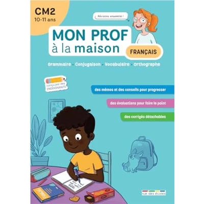 Afbeelding van MON PROF A LA MAISON CM2 FRANCAIS