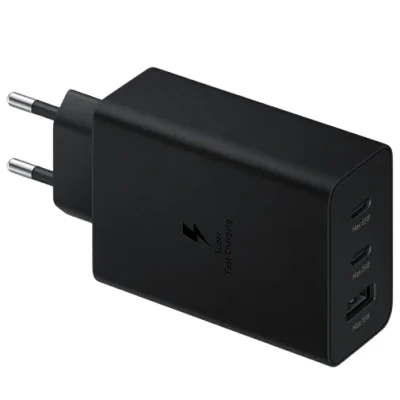 Image de Samsung 3 USB Chargeur Rapide 65W Noir
